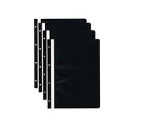 United Office Pack of 4 Archive Flat Files A4 White Stapler for Filing in Folder