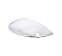 United Pacific 10476 Chrome Half-Moon Shield for 7” Headlights, Chrome Plated Stainless Steel, Durable Construction - ONE Set (Pack of 2)