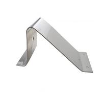United Pacific 20650 - Vehicle-Mounted Work Light Mounting Bracket - Stainless Triangle Light Bracket
