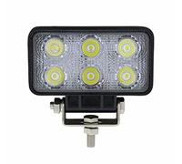 United Pacific 6 High Power LED Rectangular Driving/Work Light