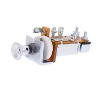 United Pacific C475901 Chrome Plated Headlight Switch for 1947-59 Chevy & GMC Trucks, Universal Headlight Switch, 12V & 6V System - ONE Unit
