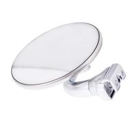United Pacific C5001-CVX, 4" Curved Arm Peep Mirror w/Convex Mirror Glass, Door Edge Mirror, Chrome Plated, Wide Angle Vision - ONE Mirror