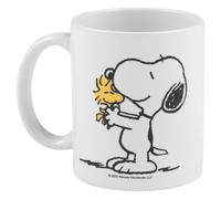 The Peanuts Snoopy Woodstock Coffee Mug Ceramic White 320 ml