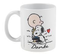 United Peanuts Ceramic Mug Mug, Snoopy (Hug to Charlie Brown)