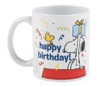 United Peanuts Ceramic Mug, Snoopy (Happy Birthday)