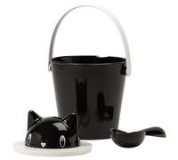 United Pets - cat food container Crick in black