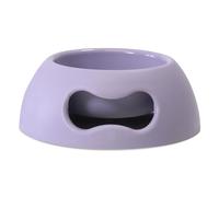 United Pets Pappy Small Dog and Cat Bowl, EcoFriendly, Italian Design, Made in Italy, Purple, Bowl for Small Dogs and Cats, Capacity 350ml (12 oz)