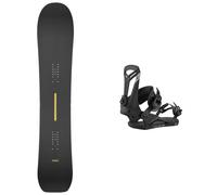 United Shapes - All-mountain Snowboard bindings - Pack Horizon 2026 for Men - Black Black M.L.S.XL