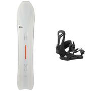 United Shapes - All-mountain Snowboard bindings - Snowboard Set Deep Reach 2024 for Men - White White