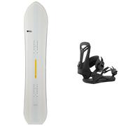 United Shapes - All-mountain Snowboard bindings - Snowboard Set Horizon 2024 for Men - White White S.M.L.XL