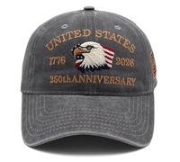 United States 250th Anniversary Hat USA 250th Anniversary Hat Grey