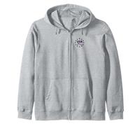 United States 250th Anniversary Map Star Circle 1776 Zip Hoodie