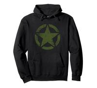 UNITED STATES AIR FORCE DISTRESSED MILITARY STAR Pullover Hoodie