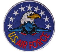 United States Air Force Patch Embroidered Badge Iron Sew On Embroidery Applique