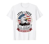 United States Army 1775-2025 250th anniversary we defend T-Shirt