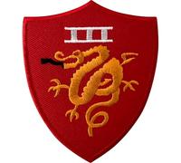 United States Army 3rd Marine Patch Iron Sew On Cloth Military Embroidered Badge