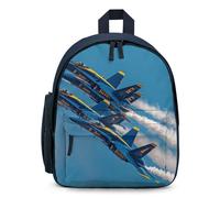 United States BLUE ANGELS Air Show Laptop Backpack Cute Travel Daypack Carry on Backpack Work Bag for Men Women