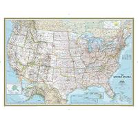United States Classic Map [Tubed] - Reference Maps: Wall Maps U.S. (National Geographic Reference Map)