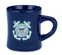 United States Coast Guard Navy Military Stoneware Coffee Diner Mug