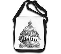United States Congress The Big Bad Monster Shoulder Bag White