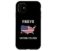 United States Distressed Flag Provo Pride Case for iPhone 11