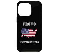 United States Distressed Flag Provo Pride Case for iPhone 13 Pro