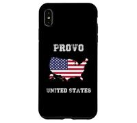 United States Distressed Flag Provo Pride Case for iPhone XS Max