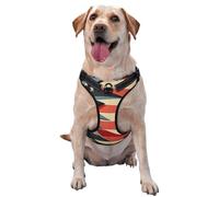 United States Flag Dog Harness for Small, Medium, and Large Dogs â€“ Reflective Straps, Adjustable Fit with Quick-Release Buckles