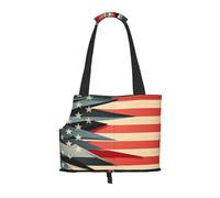 United States Flag Dog Purse Carrier,Pet Tote Bag, Bag for Small Dogs Cats Puppy