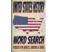 United States History Word Search Puzzle Book: Word Searches With Easy to Read Print About United States History, Government, Economics & More | 6x9 ... ... Gifts for Vacations, Holidays & Free Time