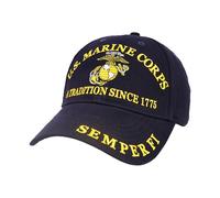 United States Marine Corps Cap | Perfect for Everyday, Comfortable | Baseball Cap for Men Women Official Licensed, Blue, One size