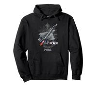 United States Military F-35A Strike Fighter Pullover Hoodie