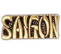 United States Military Vietnam War Saigon 1" Lapel Pin