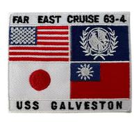 United States Navy Patch Iron Sew On USA Japan Taiwan Republic China Flag Badge
