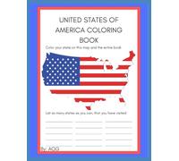 United States of America Coloring Book: USA Coloring Book