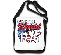 United States of America Running The World Since 1776 Shoulder Bag White