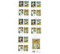 United States Postal Service: Mary Cassatt: American Treasures, Full Booklet of 20 x 37-Cent Postage Stamps, USA 2003, Scott 3804-07