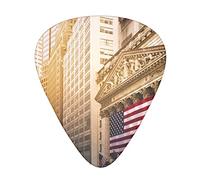 United States Printed Guitar Picks 12 Pack Picks Sampler With Storage Box For Guitar Bass Ukulele 0.46mm