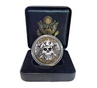 United States Ranger Coin with Gift Box Regiment Army Rangers Lead The Way USASOC Beret Skull Challenge Coin