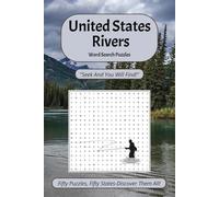 United States Rivers Word Search Book: Explore the Rivers of the United States, One Word Puzzle at a Time!