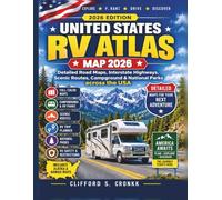 United States RV Atlas Map 2026: Detailed Road Maps. Interstate Highways, Scenic Routes, Campgrounds & National Parks Across the USA