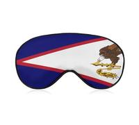 United States Samoa Flag Blackout Sleep Mask for Side Sleeper Soft Covers for Travel Essentials Nap