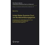 United States Supreme Court Und Bundesverfassungsgericht : Die Bedeutung Des ...