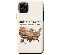 United States Without Illegal Aliens - Map Of Native Nations Case for iPhone 11 Pro Max