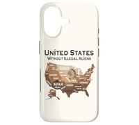 United States Without Illegal Aliens - Map Of Native Nations Case for iPhone 17