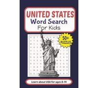 United States Word Search For Kids: United States Word Searches with Easy to Read print about American States, Cities, Landmarks, Culture and more | 6 ... Spelling and Improving Reading Skills