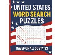 United States Word Search Puzzles: Easy to Read • Large Print