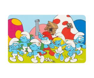 United The Smurfs Breakfast Board 23.5x14.5cm (Village Life)