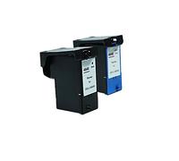 United Toner Recycled for Dell A 942 Ink Cartridges Set Black, Cyan, Magenta, Yellow - M4640 & M4646 / 592-10091& 592-10092 - Inhalt: 18 ml & 18 ml