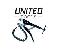 United Tools Professional Pipe Cutter, 13-Inch Carbon Steel Locking Pliers, 14 Blades, for 80mm Diameter Pipes